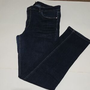 White House Black Market Dark Blue Women's Straight Jeans